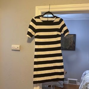 Black and White Stripped Dress
